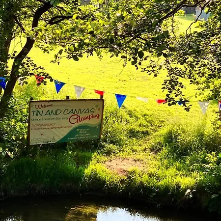 Tin And Canvas Glamping Pickering, Carry On Canvas Bell Tent Luxury tent