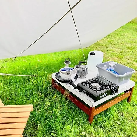 Tin And Canvas Glamping Pickering, Carry On Canvas Bell Tent Pickering