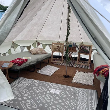 Tin And Canvas Glamping Pickering, Carry On Canvas Bell Tent Luxury tent *
