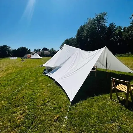 Tin And Canvas Glamping Pickering, Carry On Canvas Bell Tent Luxury tent